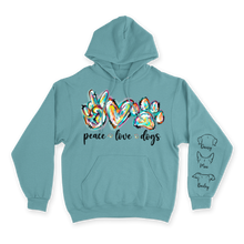 Load image into Gallery viewer, Peace, Love &amp; Dogs - Custom Hoodie